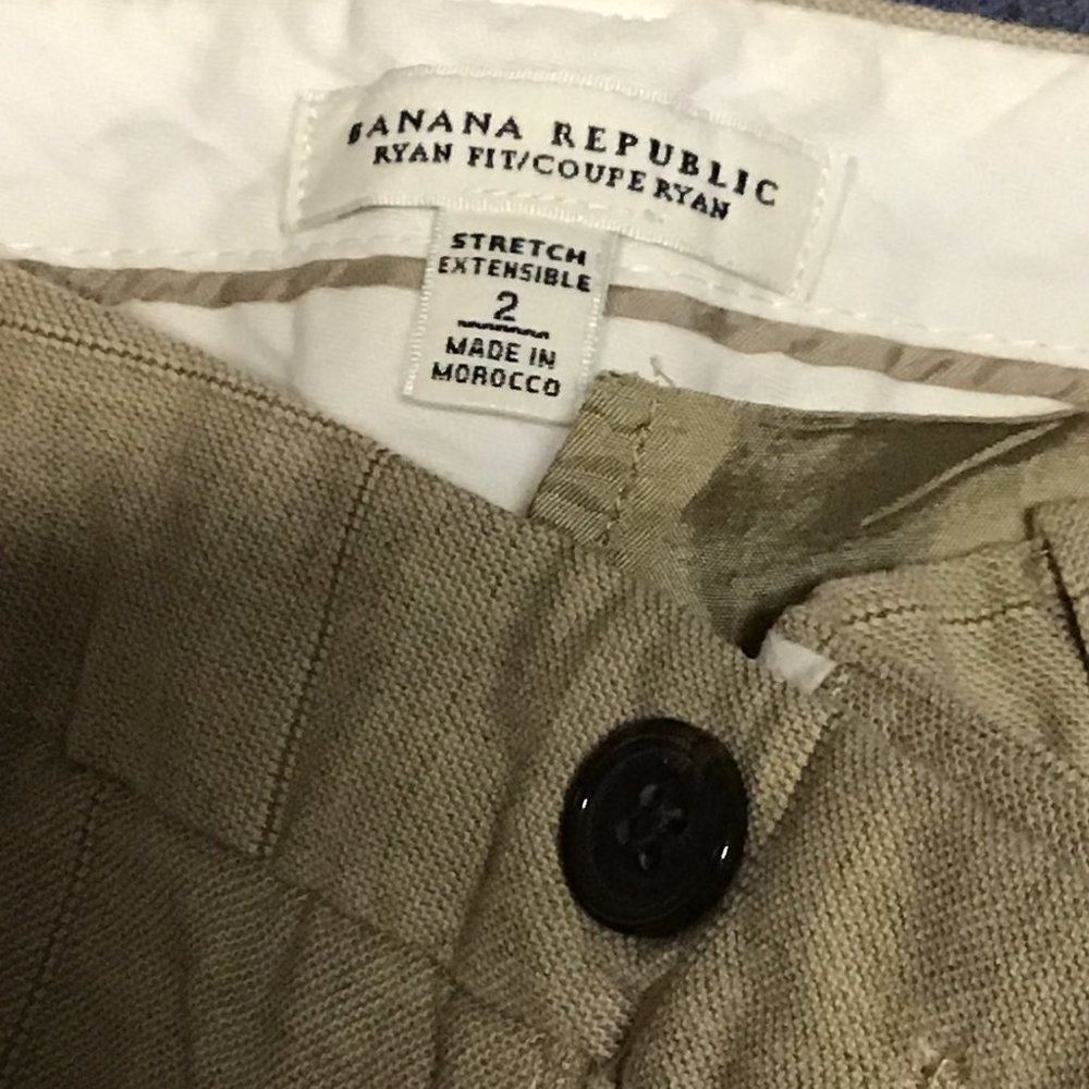 ( Smoke-Free ) Banana Republic Khaki Slacks